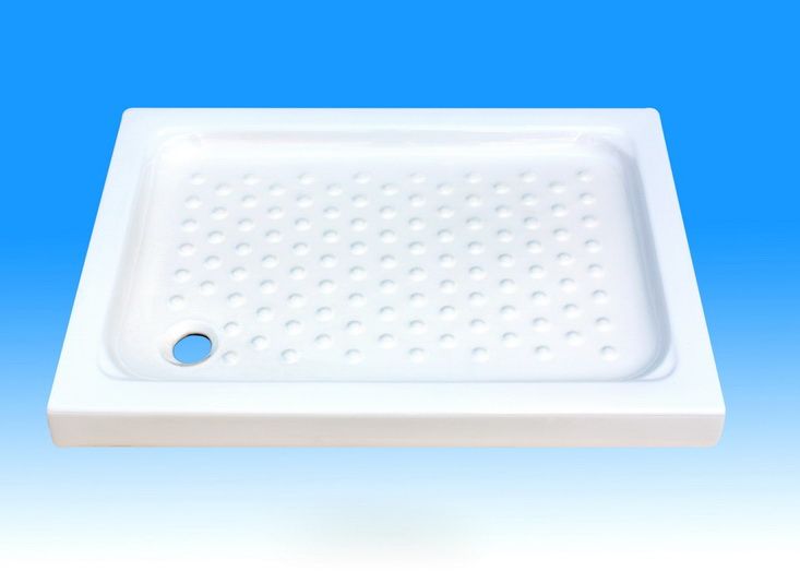 Custom Freestanding L700X1000 CERAMIC SHOWER TRAY 