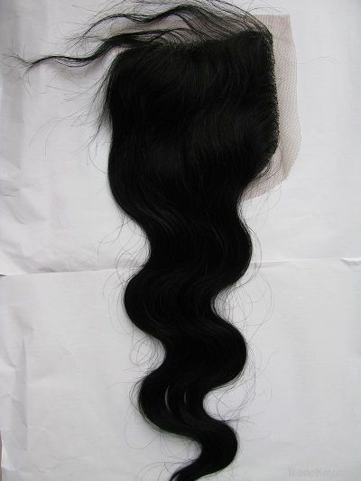 12"-18" Brazilian Hair Lace Closure, 4*4, Body Wave