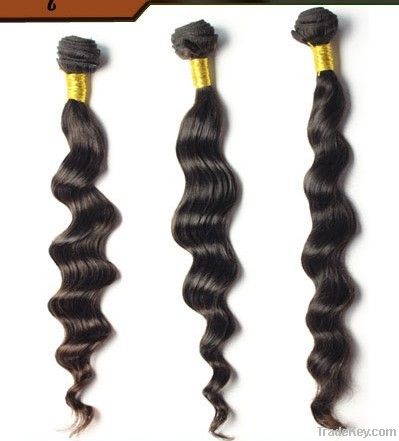 Top Quality Malaysian Virgin Hair Extension Loose Wave Human Hair Weft