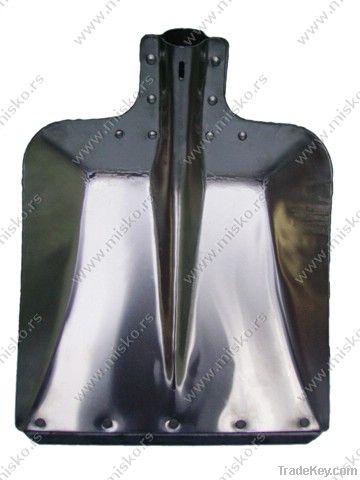 Aluminium snow shovel