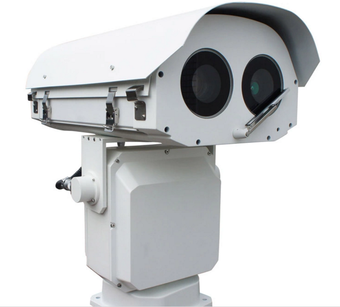 2MP Big focus 60x Zoom Visible Surveillance Long Range IP PTZ Thermal Camera for 6km Detection