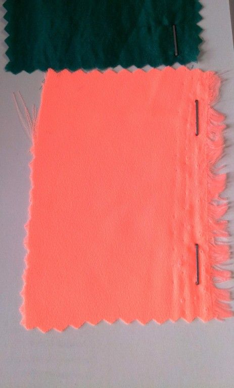 100%Polyester Chiffon Fabric, Imitation Silk, Fluorescent Color