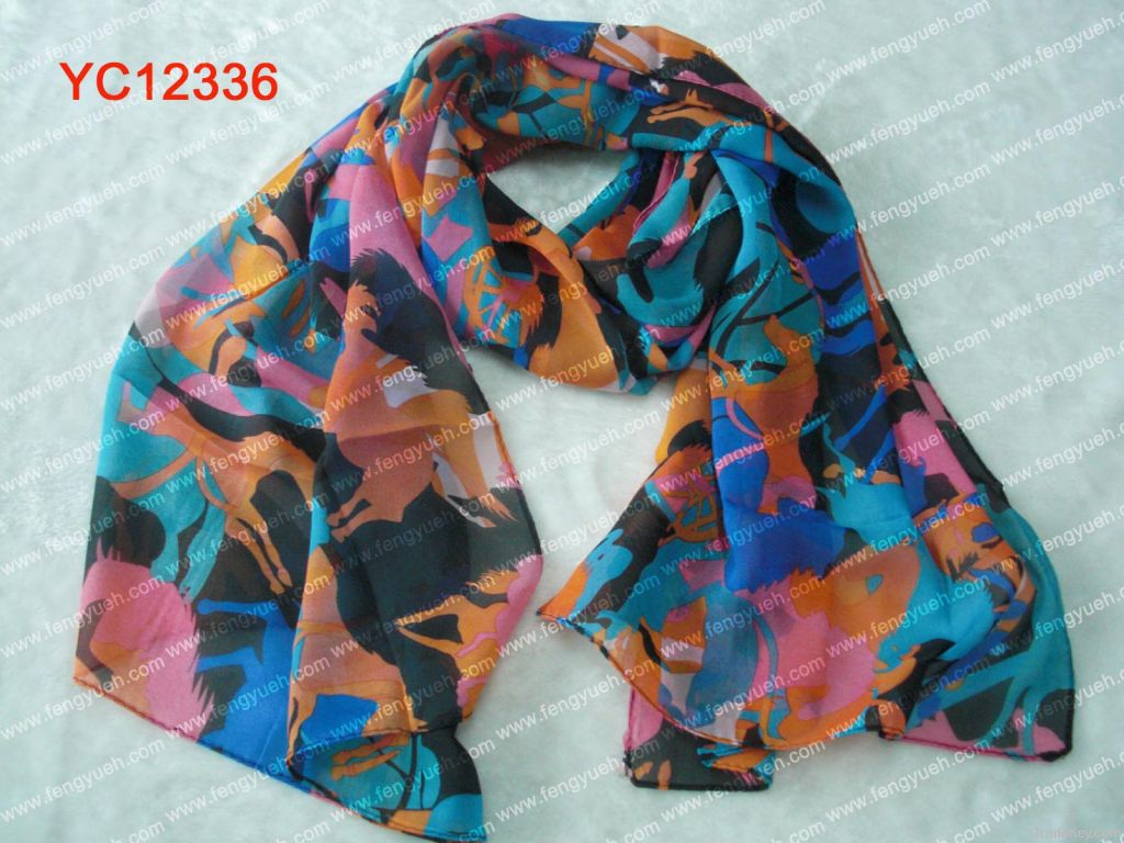 Chiffon scarf