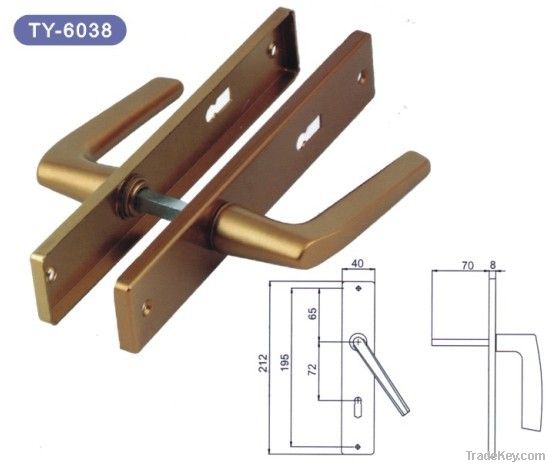 Aluminium  Alloy Door Handle With Good Quality