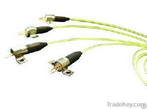 976nm single mode fiber coupled laser diode, coaxial with 4um/9um fiber