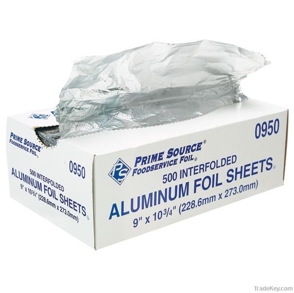 Pop Up Foil Sheets