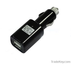 1A/2.1A 12-24V Dual USB Car Charger Designed For Apple Samsung And And