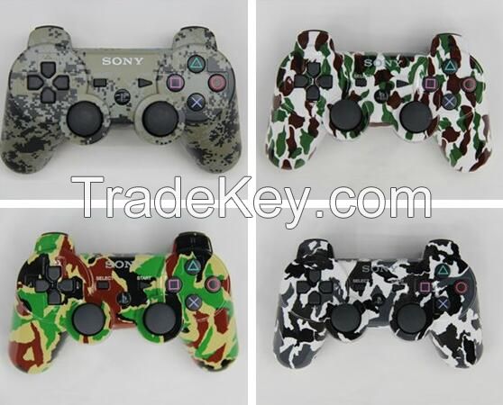 New Design Camouflage wireless game controller for PS3 Controller