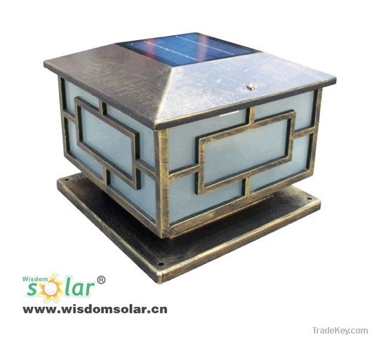 Solar Outdoor Pillar LED Light