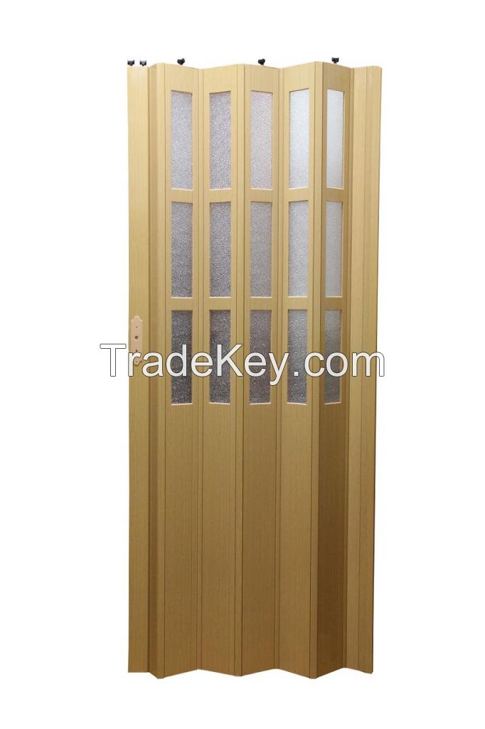 PVC accordion folding door