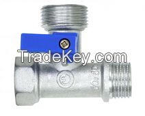 1/2 Inch 90 Degree Zinc Handle Toilet Water Angle  Valve