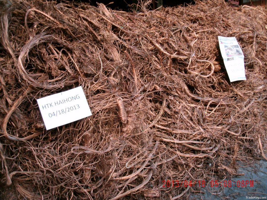 good quantity copper  scrap 99.9