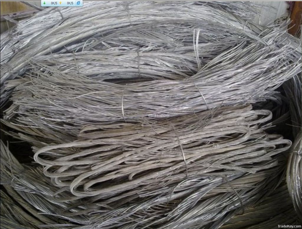 Aluminum wire scrap 99.7%