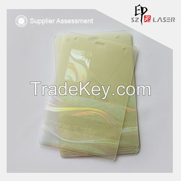 Custom Hologram Overlay Pouch for ID Card