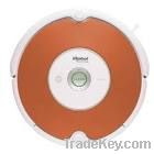 iRobot 530 Roomba Vacuuming Robot, White with Rust Faceplate