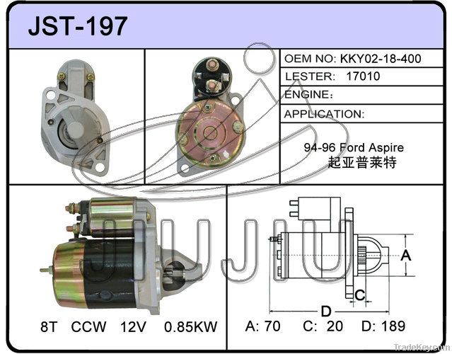 auto starter for kia