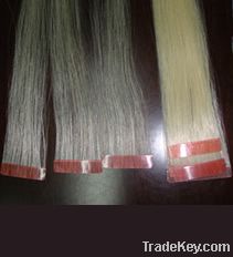 Indian remy tape hair extensions