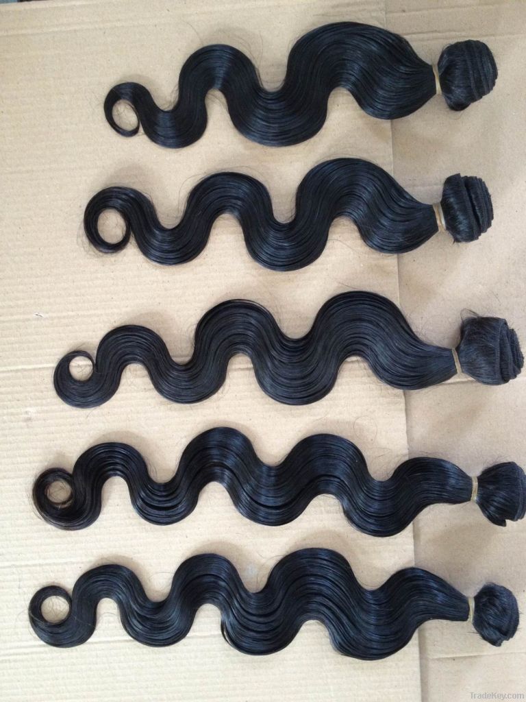 Human Hair Weft Body