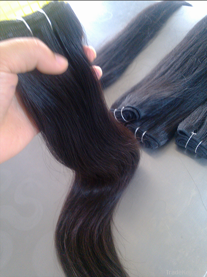 real human hair, unprocessed human hair