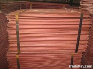 High pure Copper cathode 99.99% Grade A