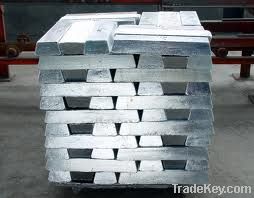 Pure Zinc ingots in high quality