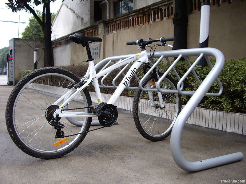 standing coat hanger bike display racks