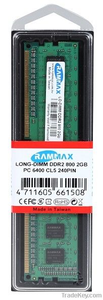 2GB DDR2 RAM memory modules PC 800 RAM PC6400