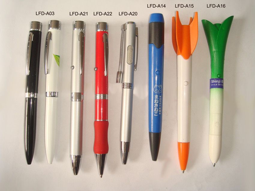 plastic projector pen, Logo pen, cheapest led light pen