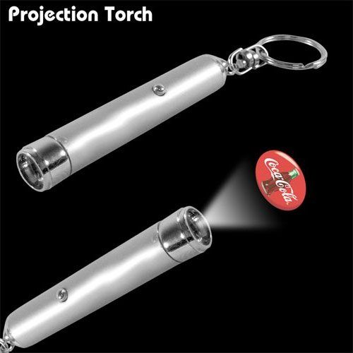 led logo flashlight,keychain torch,led projection logo keyring