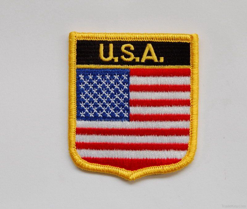 Embroidery Flag Patches