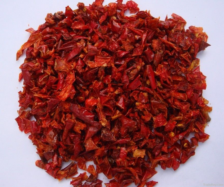 dehydrated red bell peppers