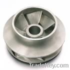 precision cast lost wax investment casting part-Impeller, valve