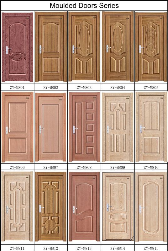 Molded Door,Interior MDF Wood Door