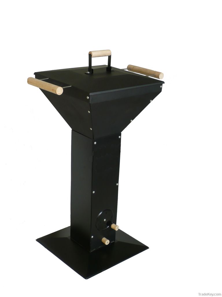 38x38cm Pedestal BBQ