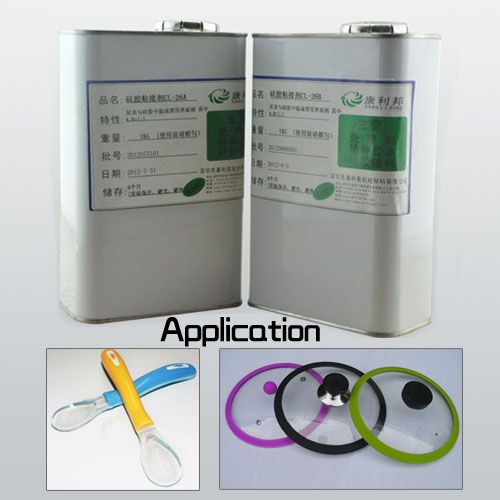 Heat Curing Adhesives Silicone adhesive for platinum cured silicone kitchenware infant care medical products electronic