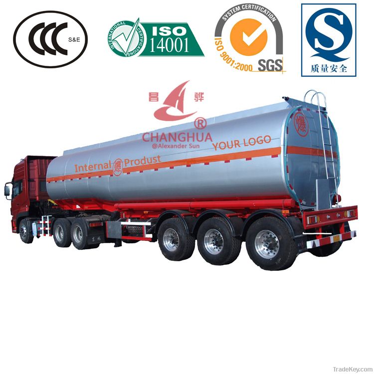 41200L 3 Axle  Fuel Tanker Semi Trailer Tanker Truck