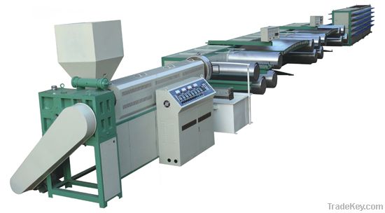 Ordinary flat wire drawing machine