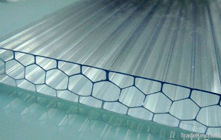 Polycarbonate honeycomb sheet