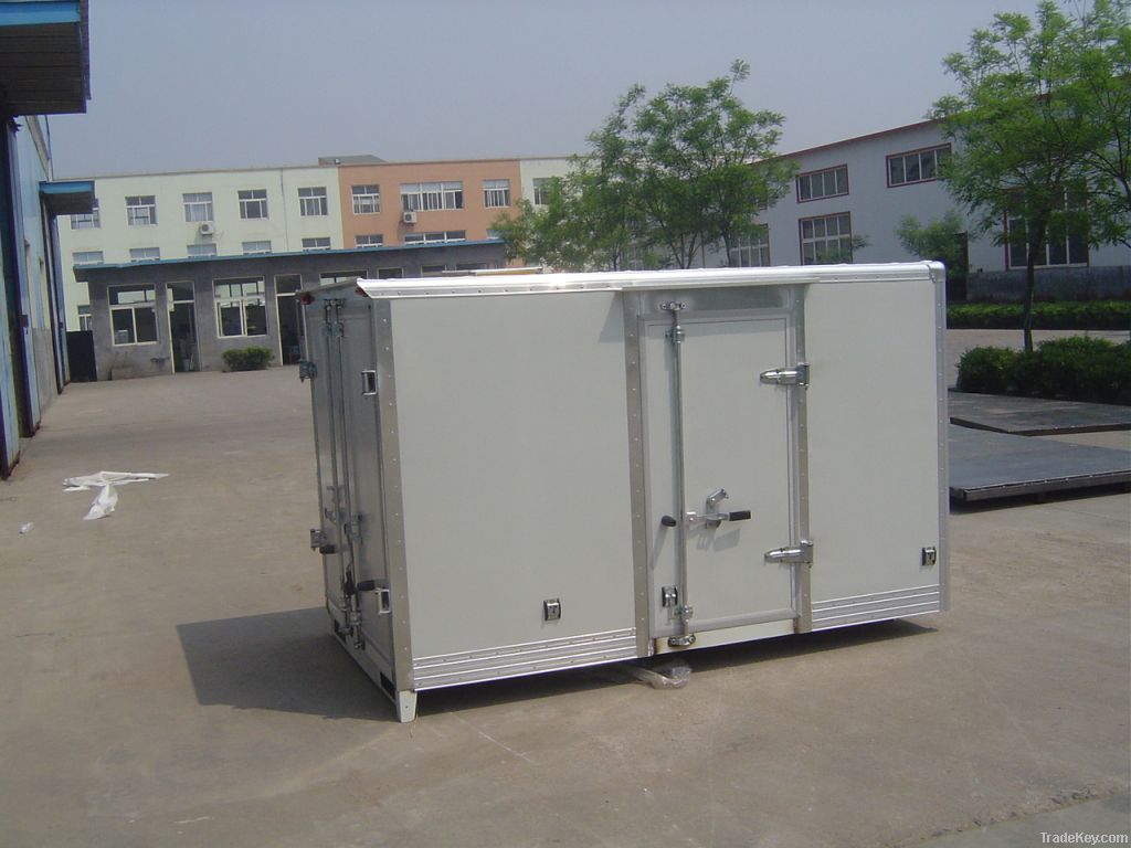 truck body, truck body panels, refrigerated truck body