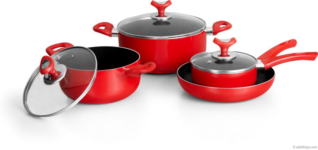 LJ Non-stick Cookware Set - factory supply