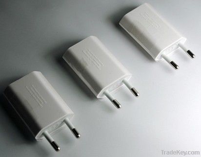 Travel EU charger for iphone/ipod/ipad