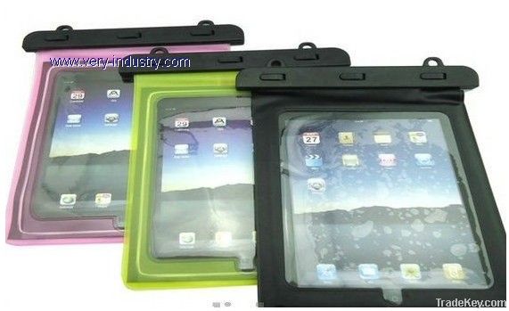 PVC material waterproof case bag for ipad/tablet