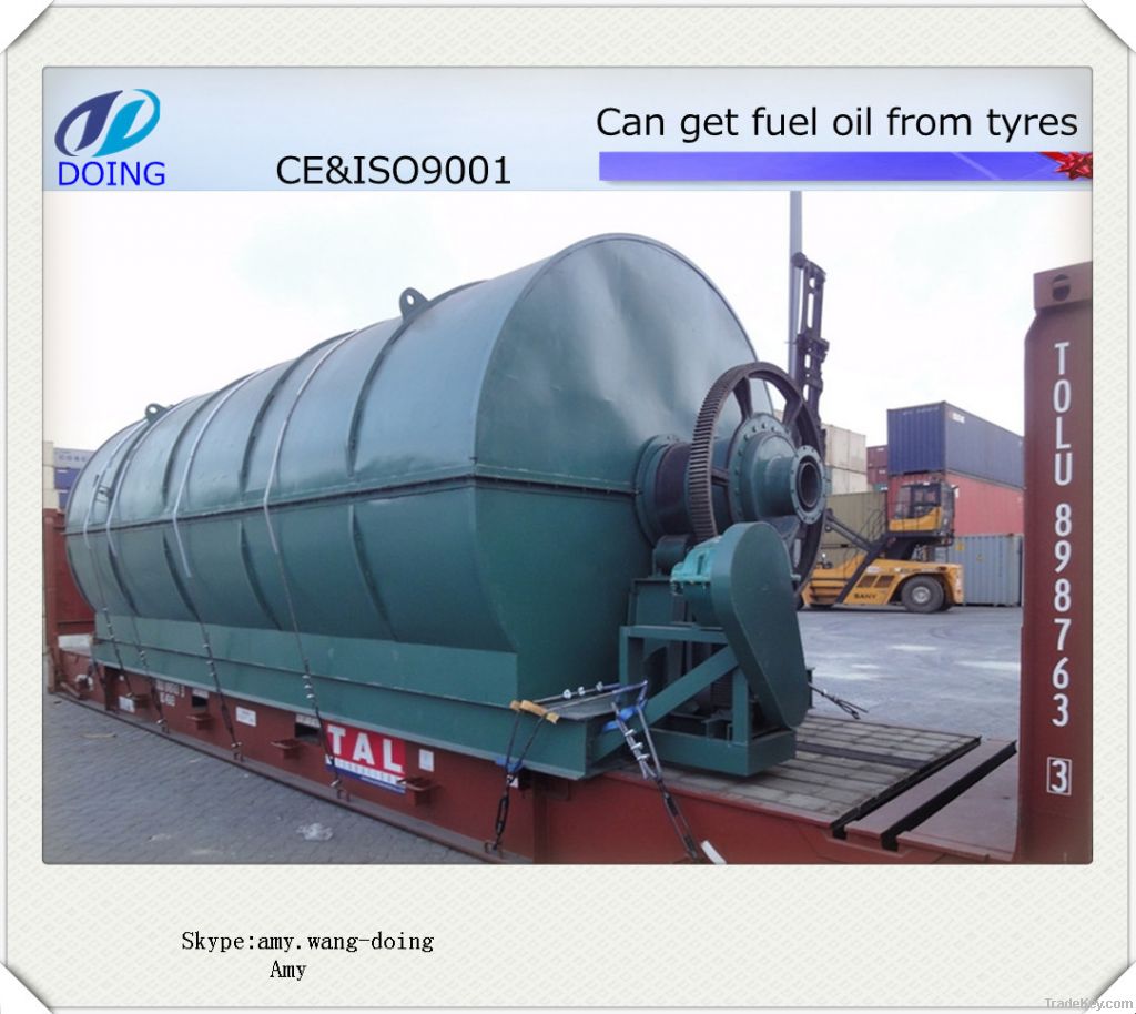 Waste Tire Recycling Line with High Efficiency and Low Expense