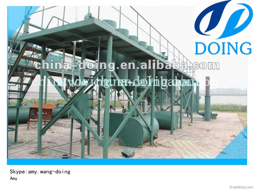 Waste Tire Recycling Line with High Efficiency and Low Expense