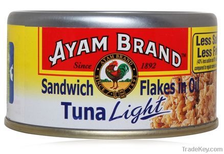 Ayam Tuna Light Sandwich Flakes In Oil