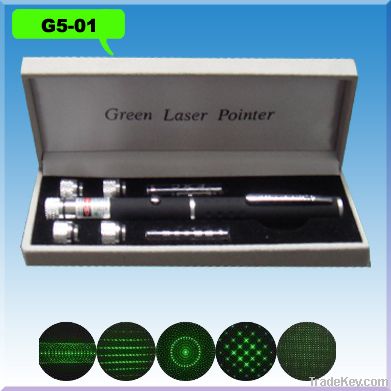 5 in 1 Green Laser Pointer Pen