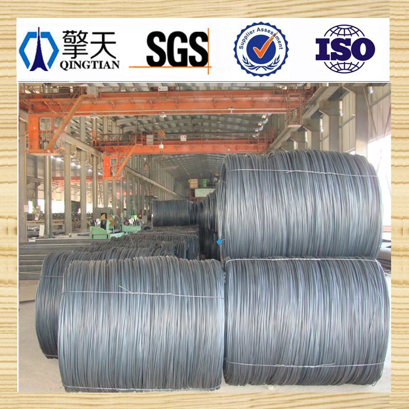 low carbon steel wire rod SAE1008 ,5.5-14MM