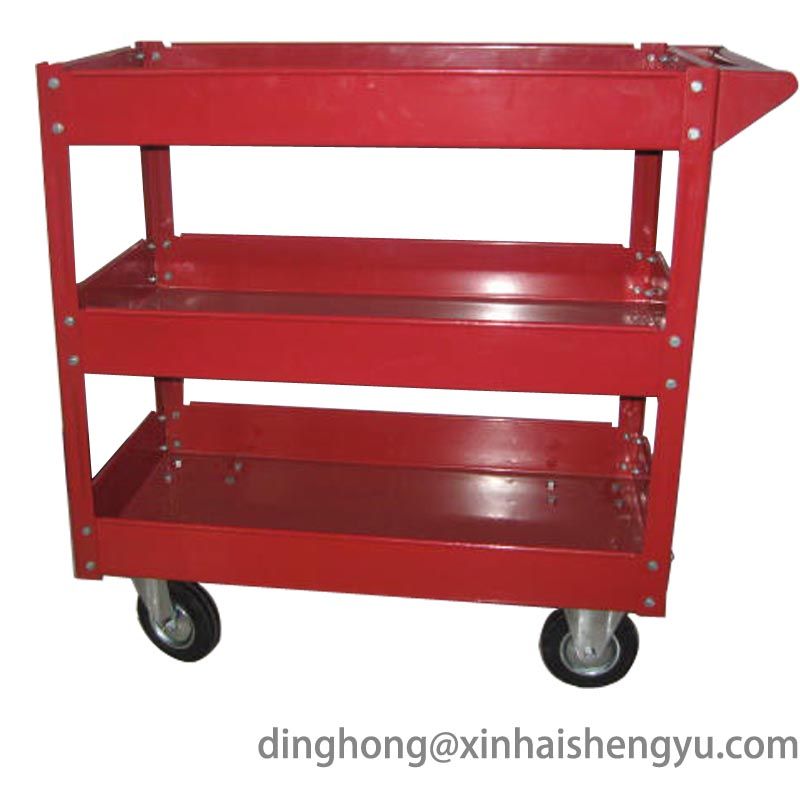 SC1350 three layer service cart tool hand truck