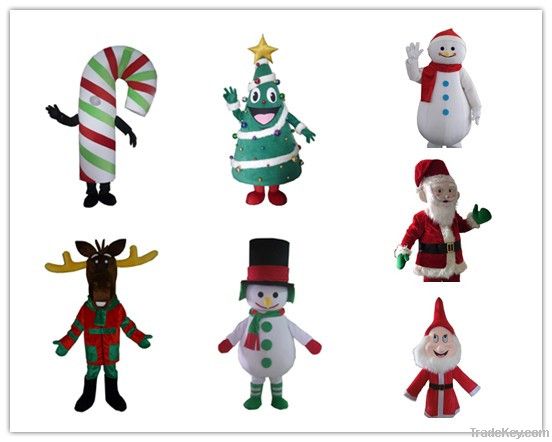 christmas character mascot costume