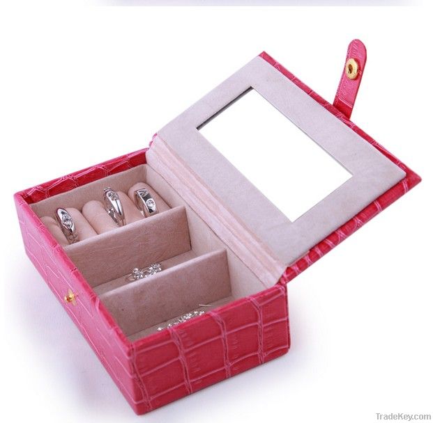 mini button jewelry travel box